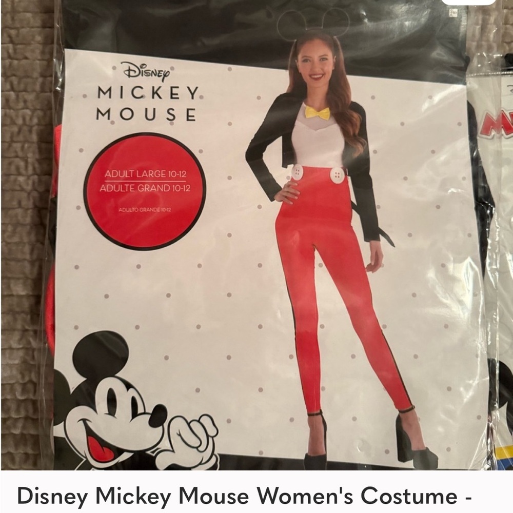 Disney Mickey Mouse Women's Costume